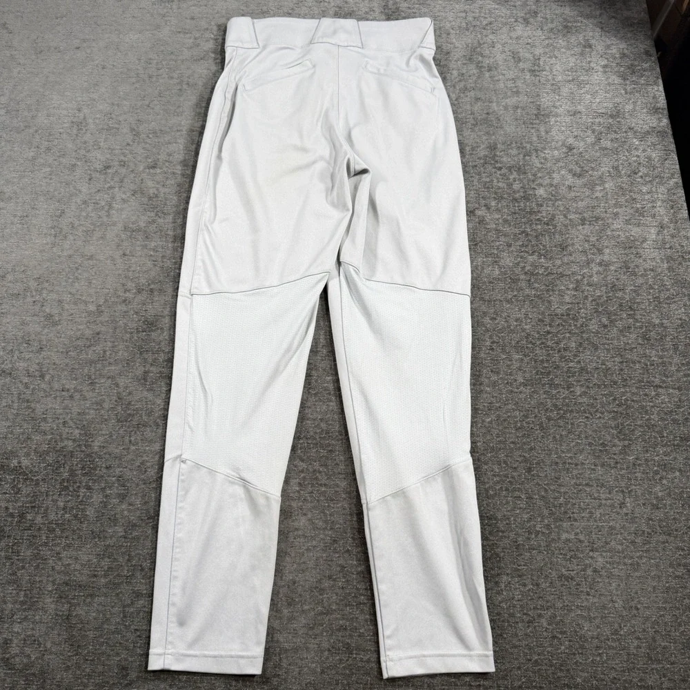 Nike Team Engineered Baseball Pants Mens Small Grey Athletic Uniform Pants